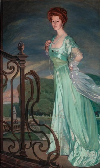Mrs. George R. Fearing Sr.,  1908  (Ignacio Zuloaga) (1870-1945)  Santa Barbara Museum of Art, CA, 1969.38